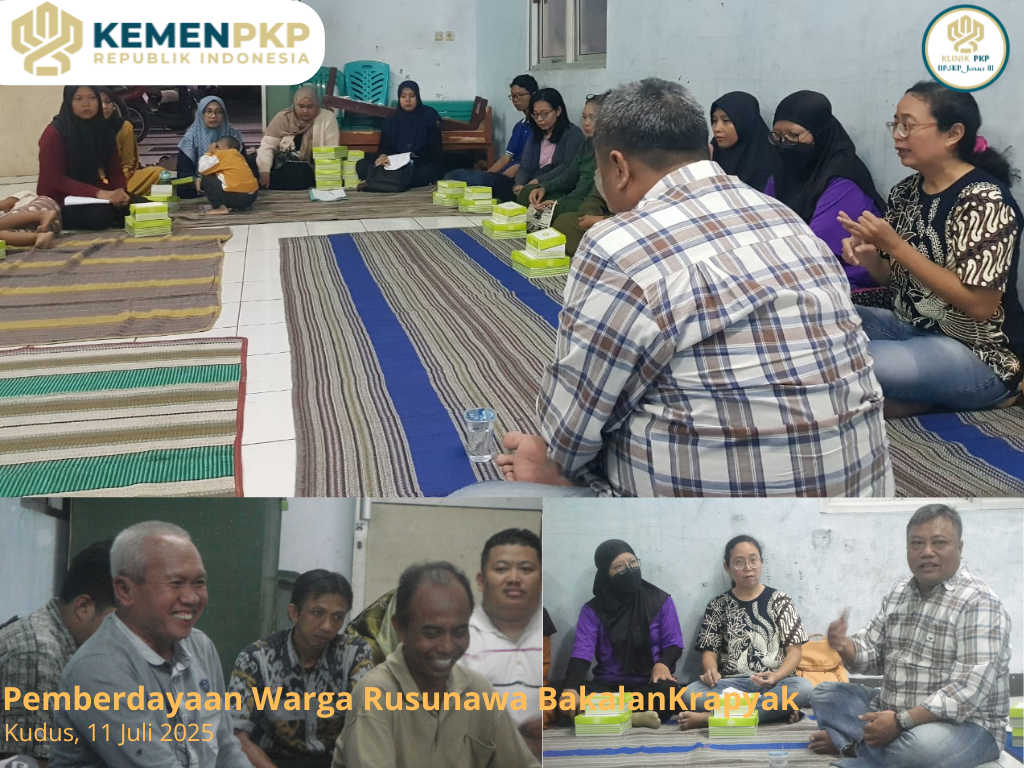 Pemberdayaan Penghuni Rusunawa Bakalankrapyak
